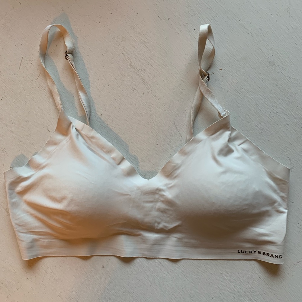 LUCKY BRAND Cream Bralette